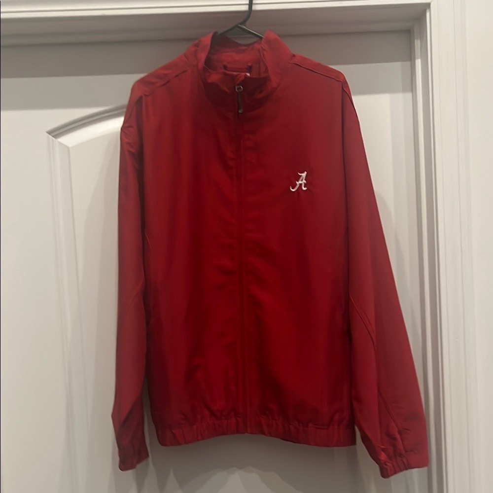 Alabama -Cutter & Buck Crimson Windbreaker Jacket Lightweight Alabama
Large